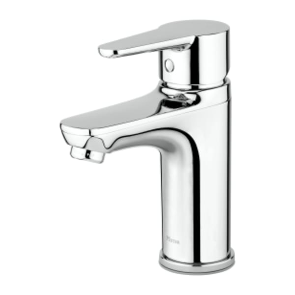 Pfirst Modern Single Control Bathroom Faucet in Polished Chrome