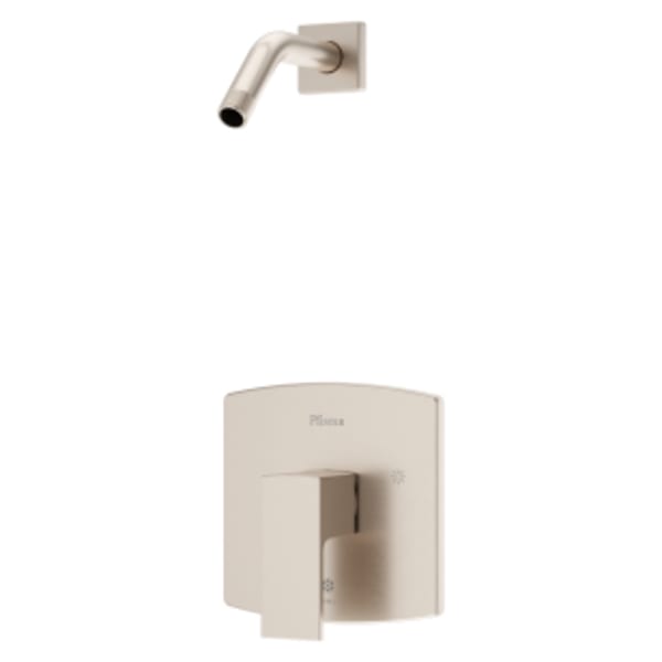 Pfirst Modern Shower Only Faucet in Brushed Nickel