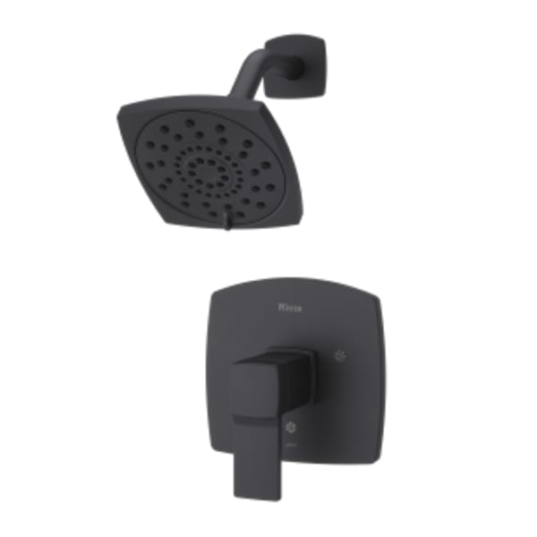 Deckard Shower Only Trim Kit in Matte Black