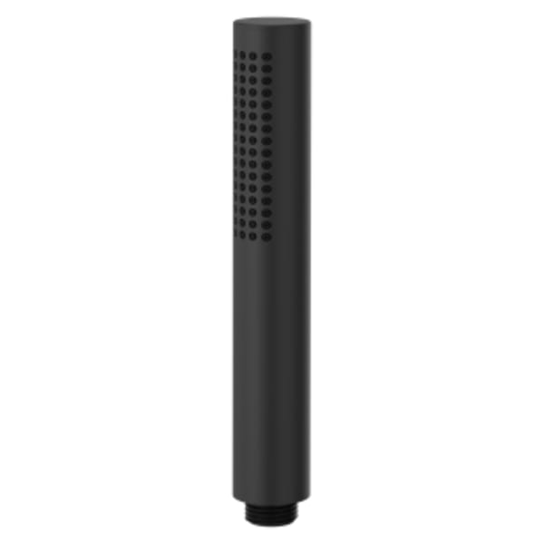 Modern Round Single Function Hand Shower Wand in Matte Black