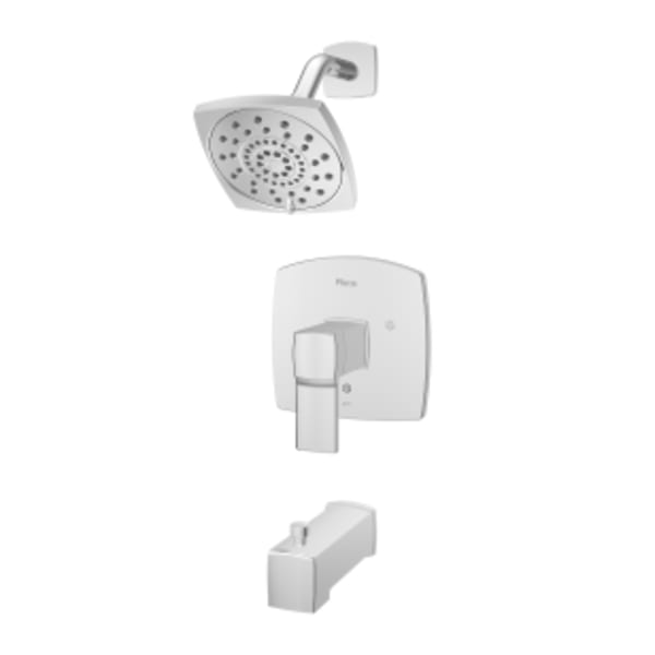 Deckard Single-Handle Tub & Shower Trim in Polished Chrome