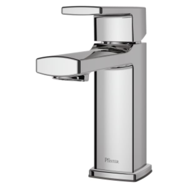 Deckard Single Control 4" Centerset Bathroom Faucet in Polished Chrome