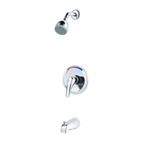 Pfirst Series Single-Handle Tub & Shower Trim in Polished Chrome