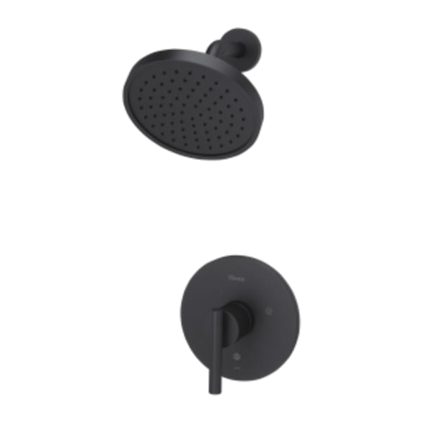 Contempra Single-Handle Shower Only Trim in Matte Black
