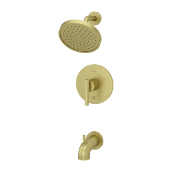 Contempra Single-Handle Tub & Shower Trim in Brushed Gold