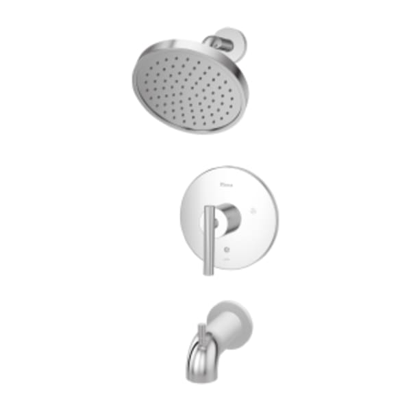 Contempra Single-Handle Tub & Shower Trim Kit in Polished Chrome