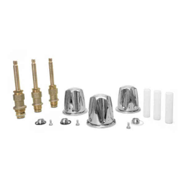 3-Handle Rebuild Kit With Metal Knobs