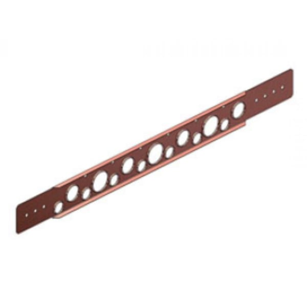 Bracket, 1-3/4-in x 20-in, Copper Extruded