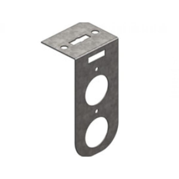 Bracket, 2 1/2-in x 5, Galvanized
