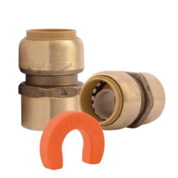 3/4" Water Heater Connection Kit - (PTC x FIP)