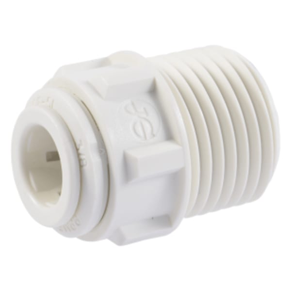 3/8-in OD x 1/2-in NPTF Push-to-Connect Male Connector Fitting (10-Pack)