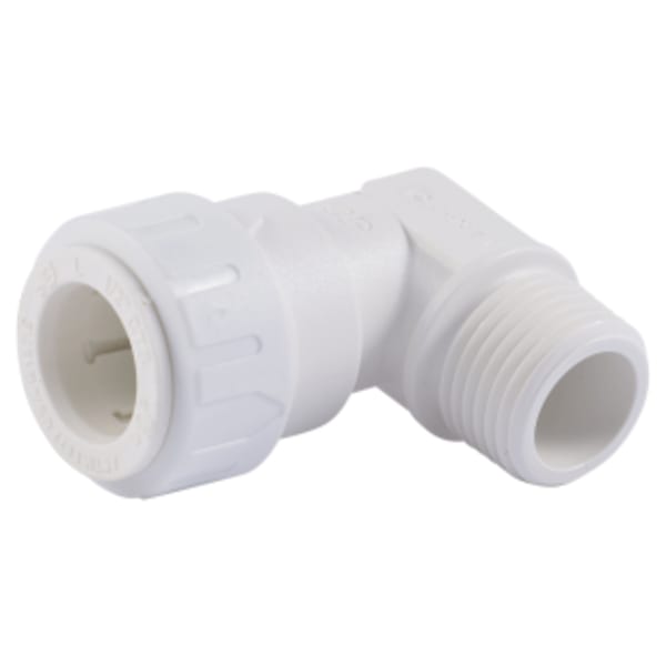 1/2" CTX x 1/2" NPT Male Fixed Elbow