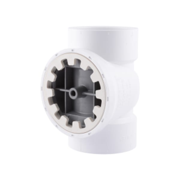 HoldRite® TestRite® 3" PVC DWV Test / Cleanout Tee with Plug