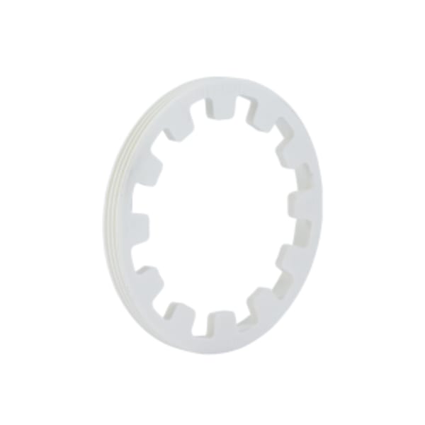 3-in White PVC Spanner Ring