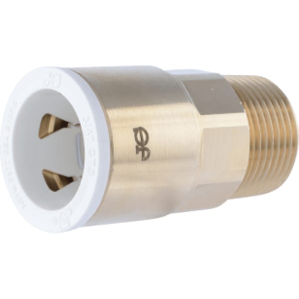 3/4-in Brass Push-to-Connect Male Connector Fitting (5-Pack)