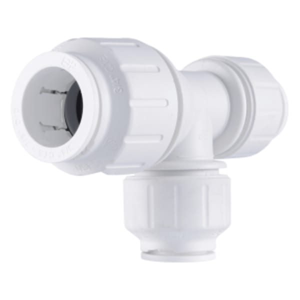 3/4-in x 1/2-in x 1/2-in Plastic Push-to-Connect Reducing Tee Fitting (5-Pack)