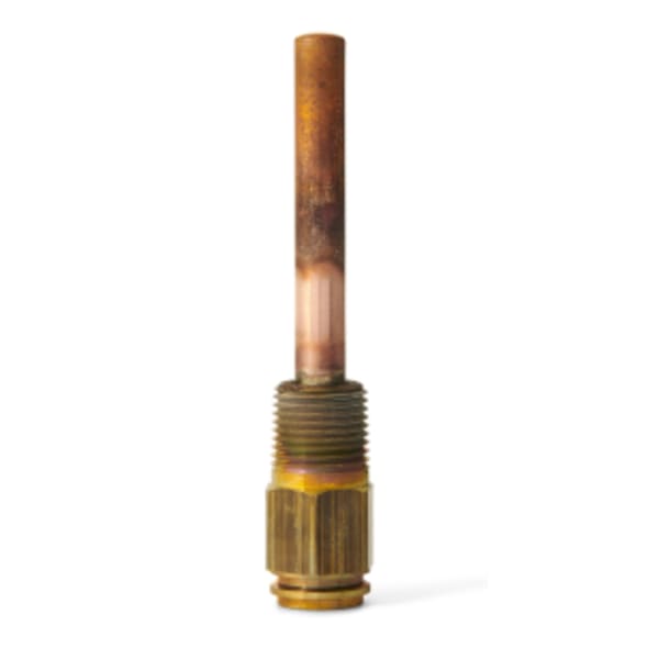 Copper 3/4 in NPT Well Assembly with 3 in Insertion depth