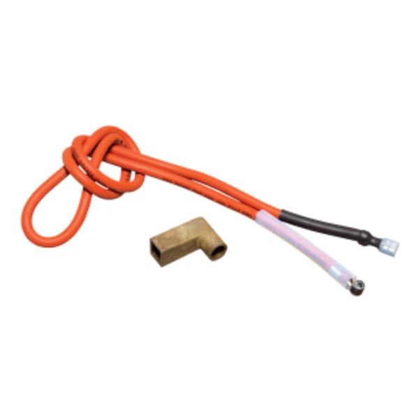 36 inch high temperature ignition cable assembly with right angle boot