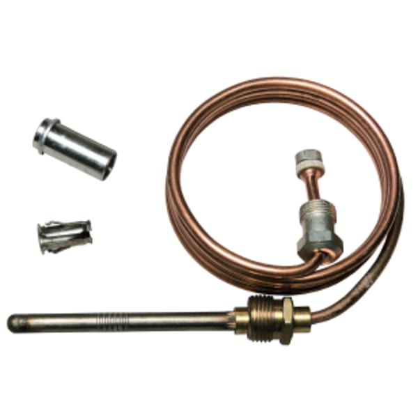 30 mV Thermocouple includes a 48 in Leads, 11/32-32 Male Connector Nut connection, Push-in Clip, and adapter assembly