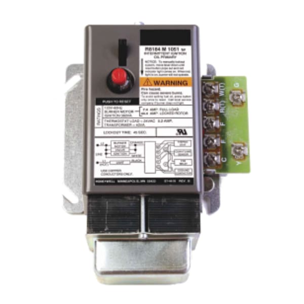 Series 80 Protectorelay® Oil Burner Control with transformer to provide power for cooling controls