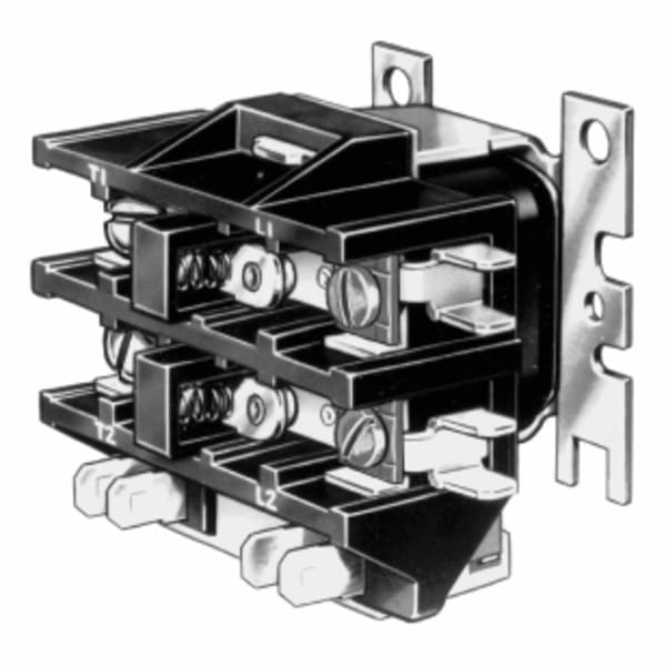 2 Pole 24 Vac Electric Heat Contactor