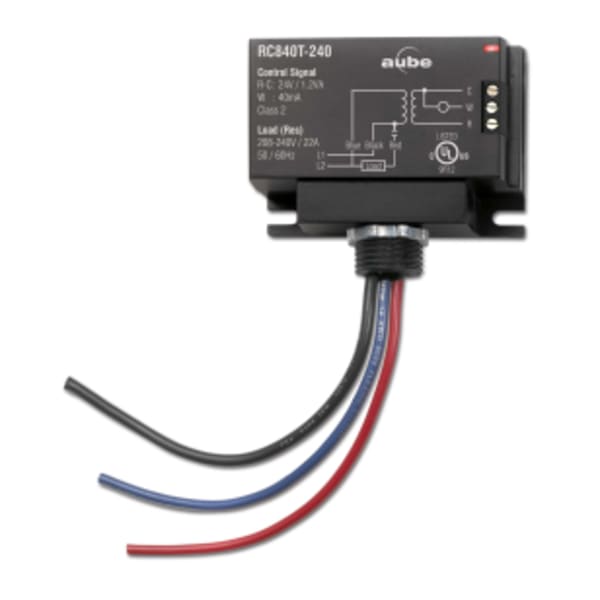 Electromechanical Relay with 24 V to 277 V Transformer