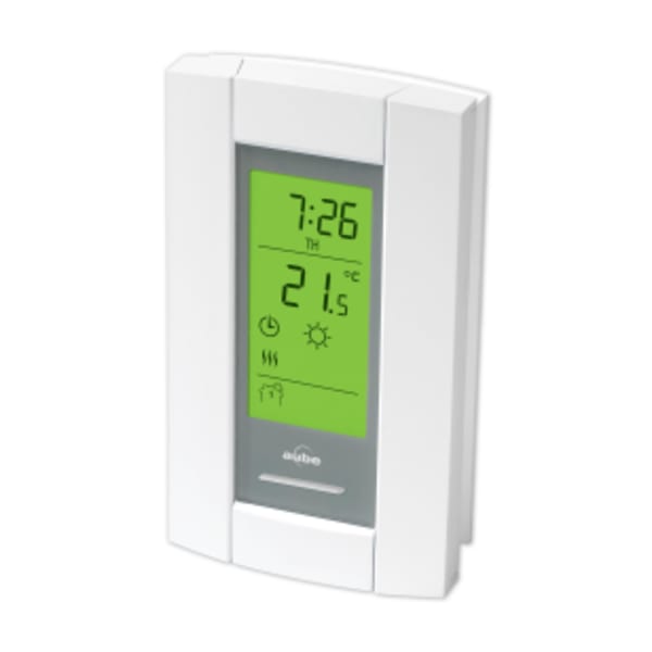 Line volt 7-day programmable thermostat for electric heat