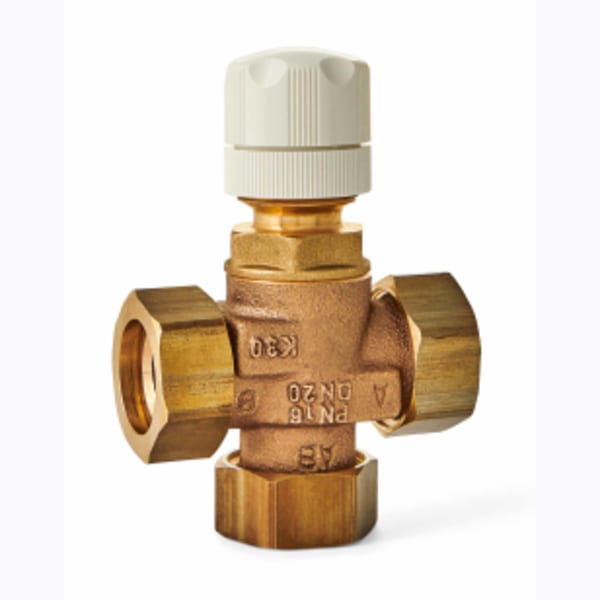 Three-Way 1 in Mixing and Diverting Valve