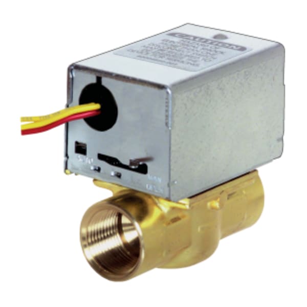 24 Vac 1 in Sweat N.C. QuickFit Zone Valve with 18 in lead wires