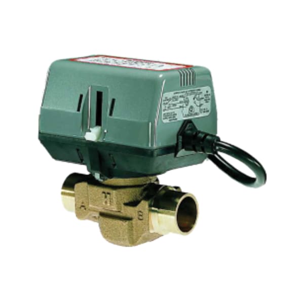 2-way 1/2 in Sweat Cartridge Cage Valve with 3.2 Cv