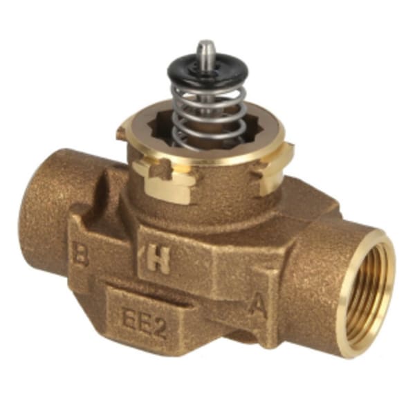 2-way 3/4 in BSPP VC Valve Assy 6.2 Cv and linear flow