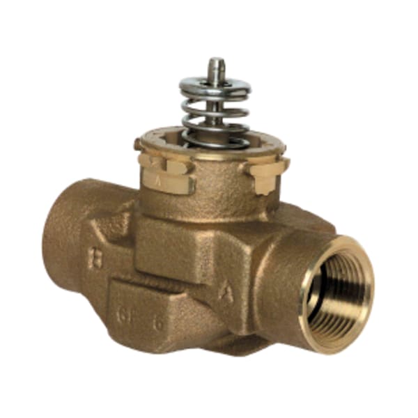 2-way 3/4 in fNPT VC Valve Assy 4.7 Cv and linear flow
