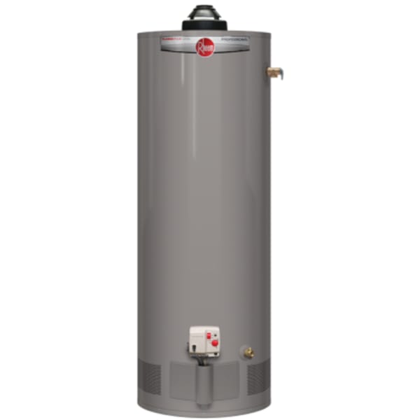 Rheem® 40 gallon 40,000 Btu/h Professional Classic Plus® Powered Damper Natural Gas Water Heater