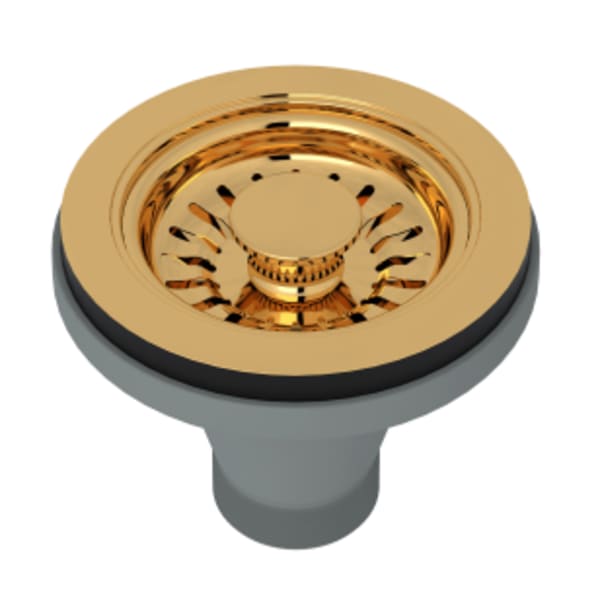 Basket Strainer in Italian Brass