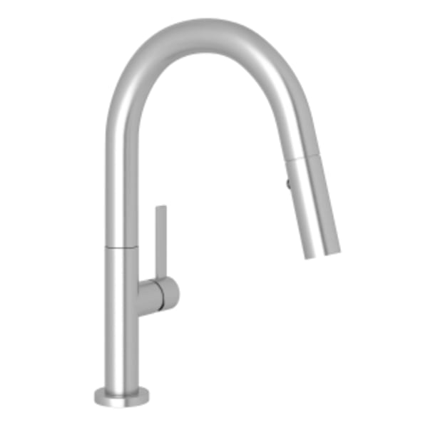 Lux™ Pull-Down Bar/Food Prep Kitchen Faucet in Stainless Steel