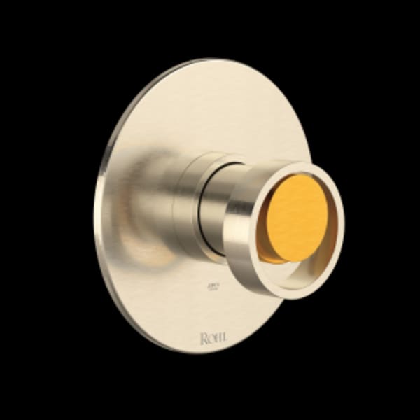 Eclissi™ 1/2" Pressure Balance Trim in Satin Nickel/Satin Gold