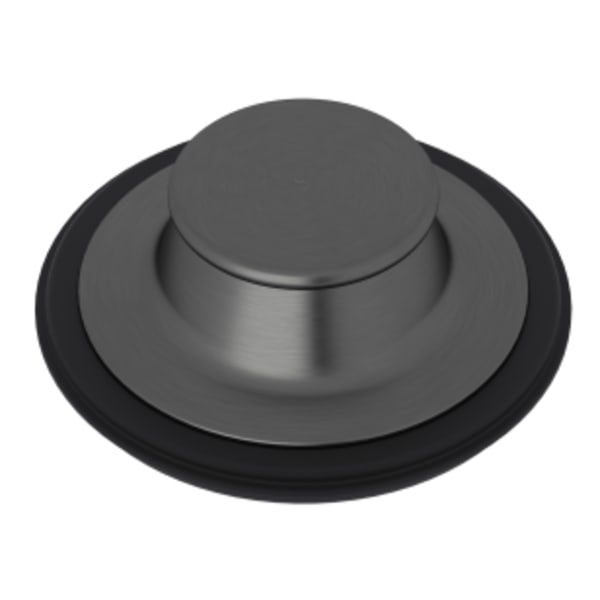 Disposal Stopper in Black Stainless Steel