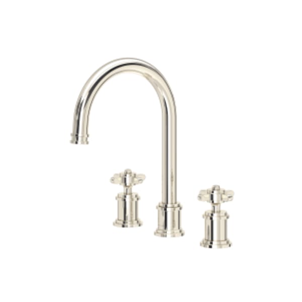 Armstrong™ Widespread Lavatory Faucet With C-Spout in Polished Nickel
