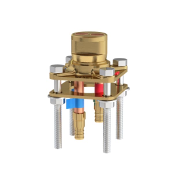 Floor Mount Tub Filler Rough-in Valve - F1807 Crimp Pex Fittings