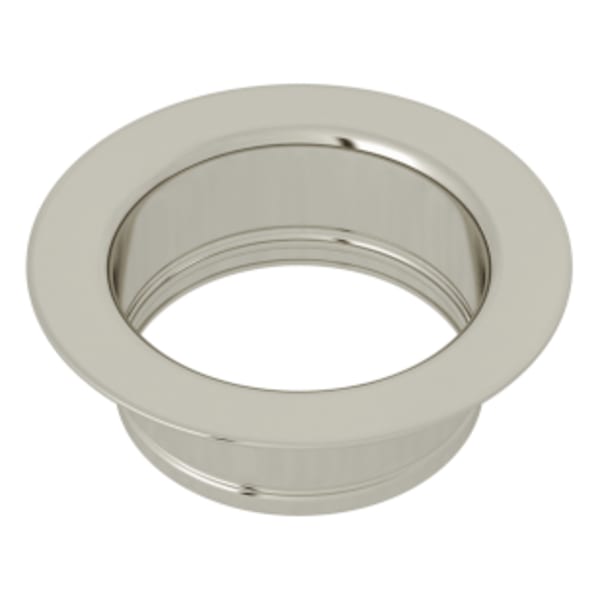 Disposal Flange in Polished Nickel