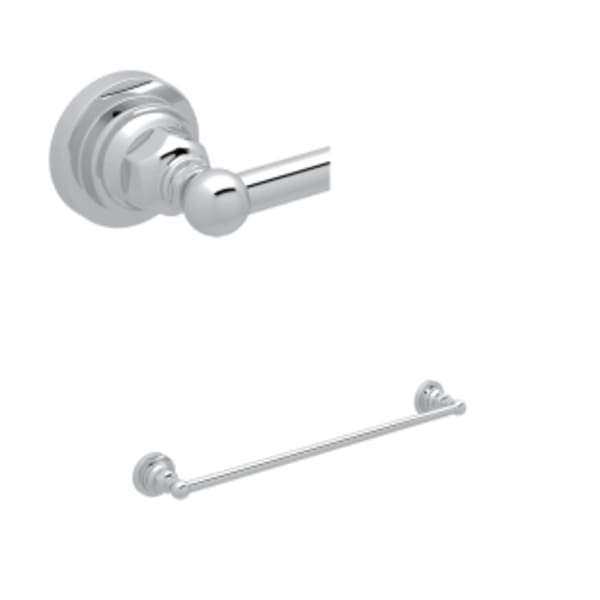 18" Towel Bar in Polished Chrome