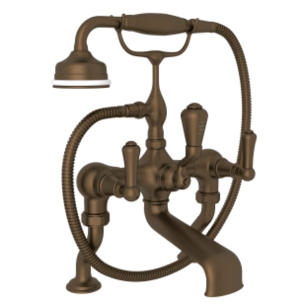 Georgian Era™ Exposed Deck Mount Tub Filler in English Bronze