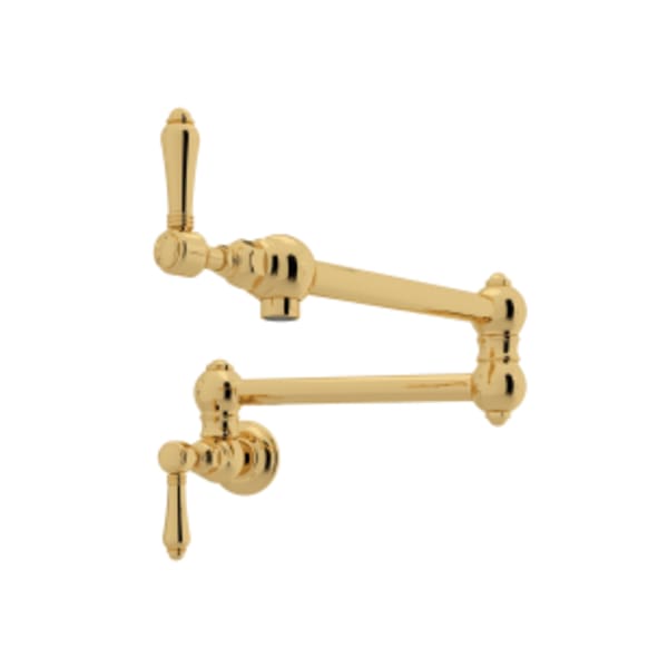 Pot Filler in Unlacquered Brass