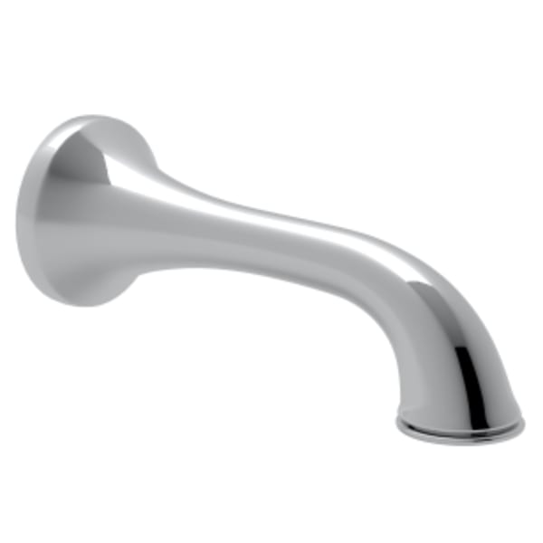 Wall Mount Tub Spout in Polished Chrome