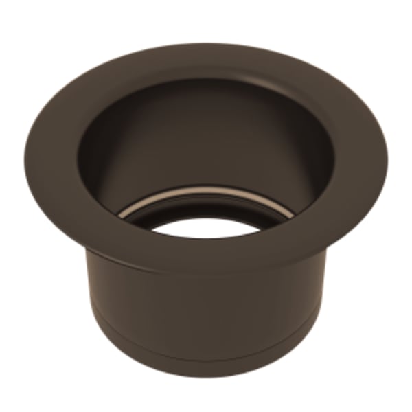 Extended Disposal Flange in Tuscan Brass