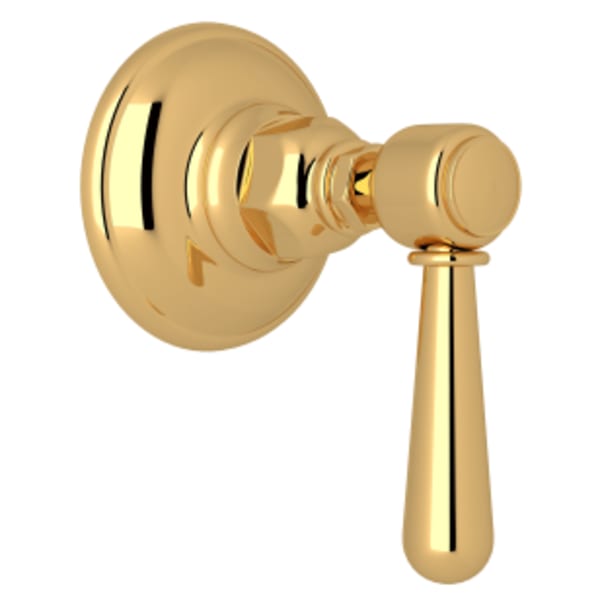 Verona™ Trim For Volume Control And Diverter in Italian Brass