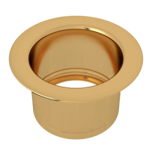 Extended Disposal Flange in Italian Brass