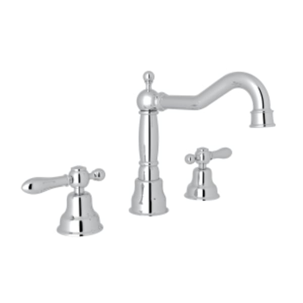 Arcana™ Widespread Lavatory Faucet With Column Spout in Polished Chrome