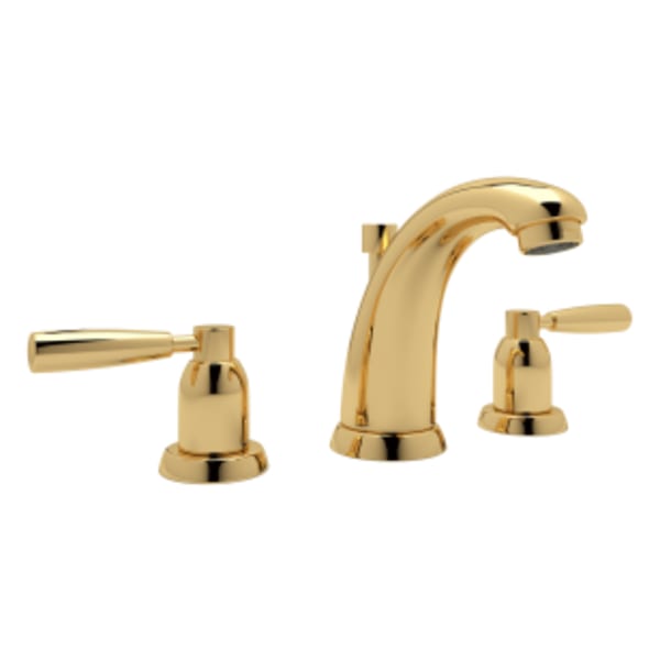 Holborn™ Widespread Lavatory Faucet in English Gold