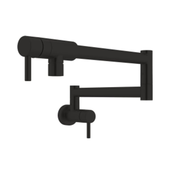 Modern Pot Filler in Matte Black